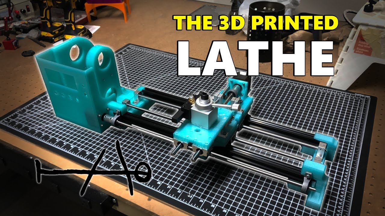 3D Printed Lathe ( DIY ) PART 1