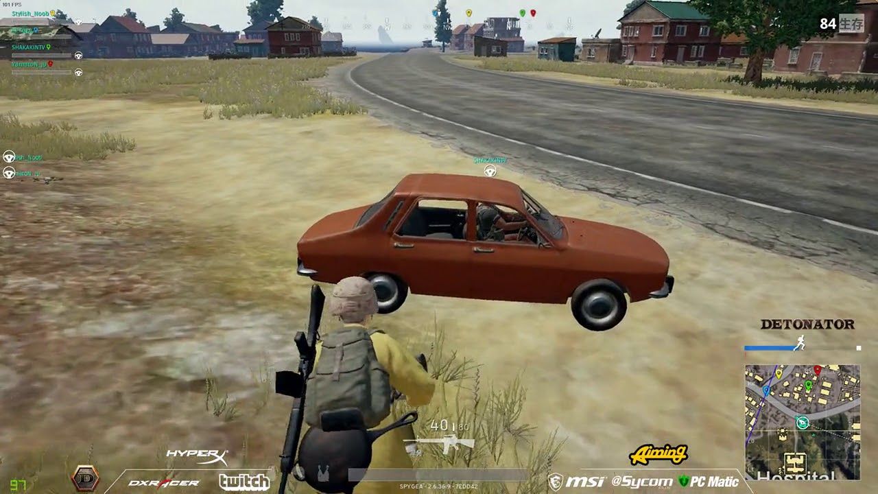 【PUBG】PUBG JAPAN CHAMPIONSHIP 2017決勝1戦目ドン勝！
