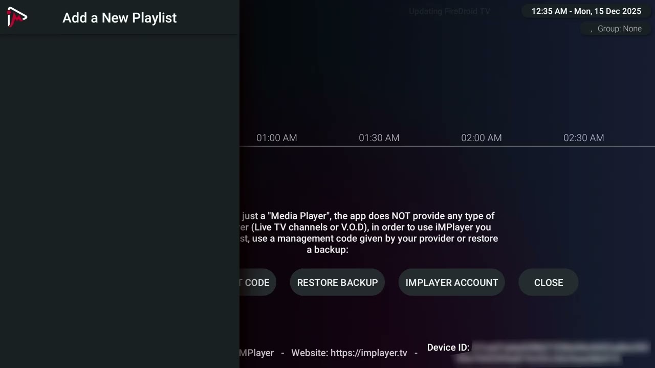 How to Set Up iMPlayer on Firestick