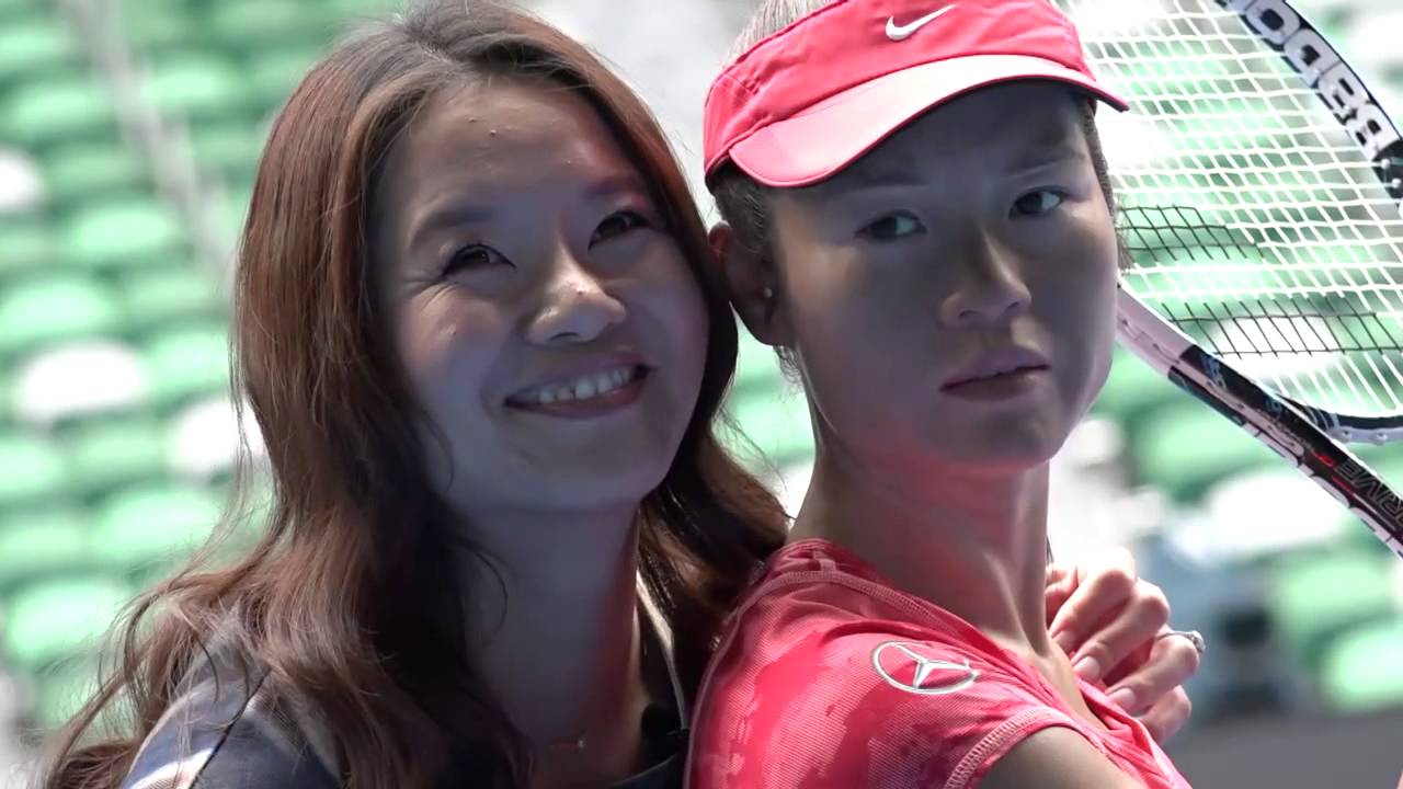 Li Na seeing double