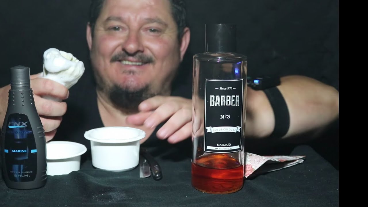 ASMR TURKİSH Barber Beard Shaving, Head and Face Massage 