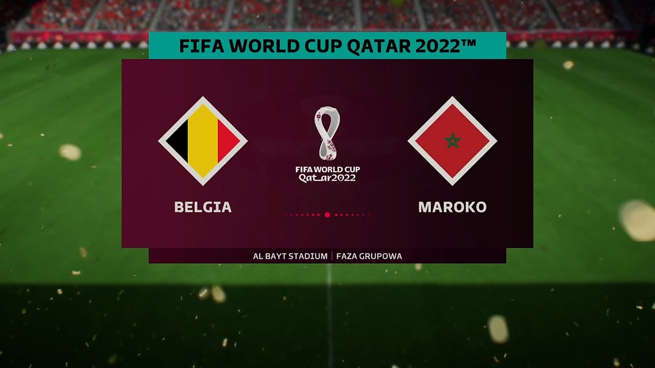 FIFA 23 🔥 Mistrzostwa Świata 2022 🔥 Belgia - Maroko 🔥
