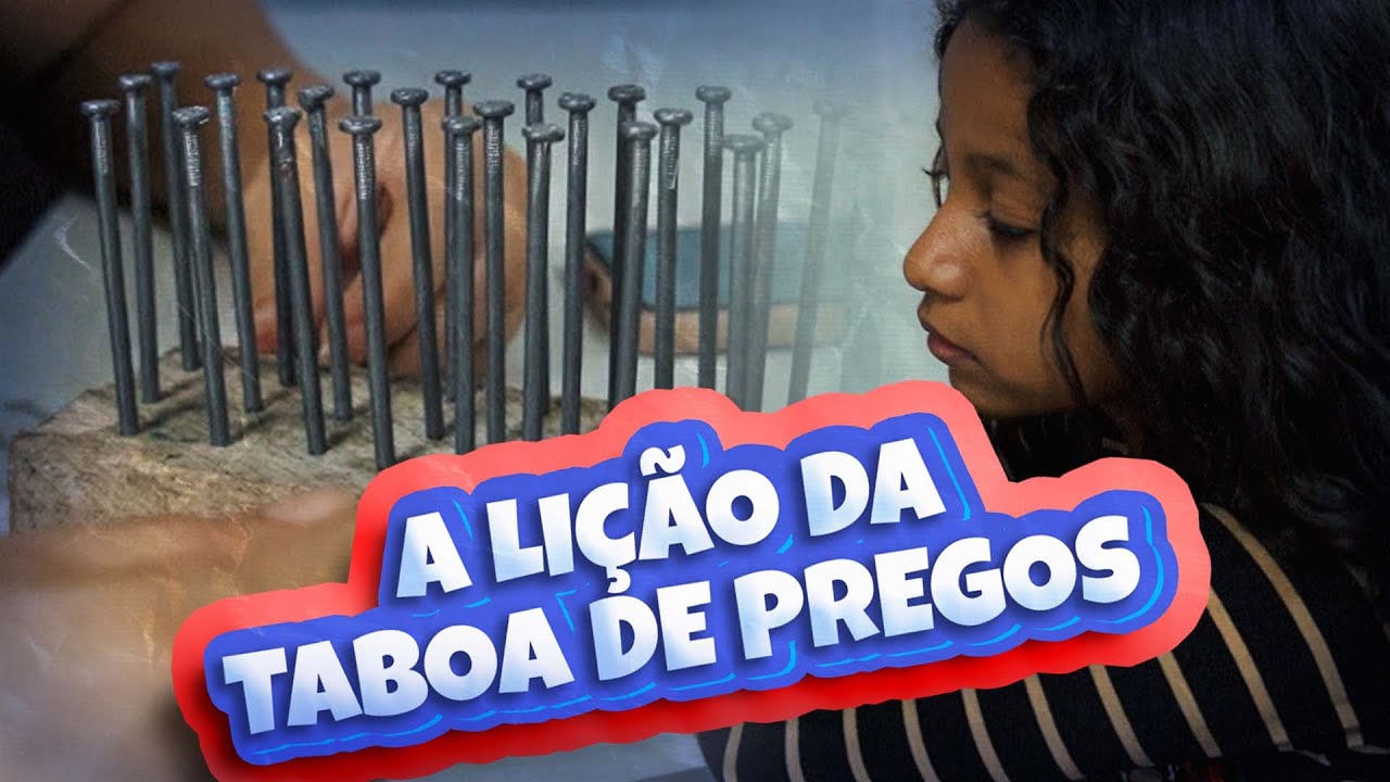 A lição da tábua de pregos