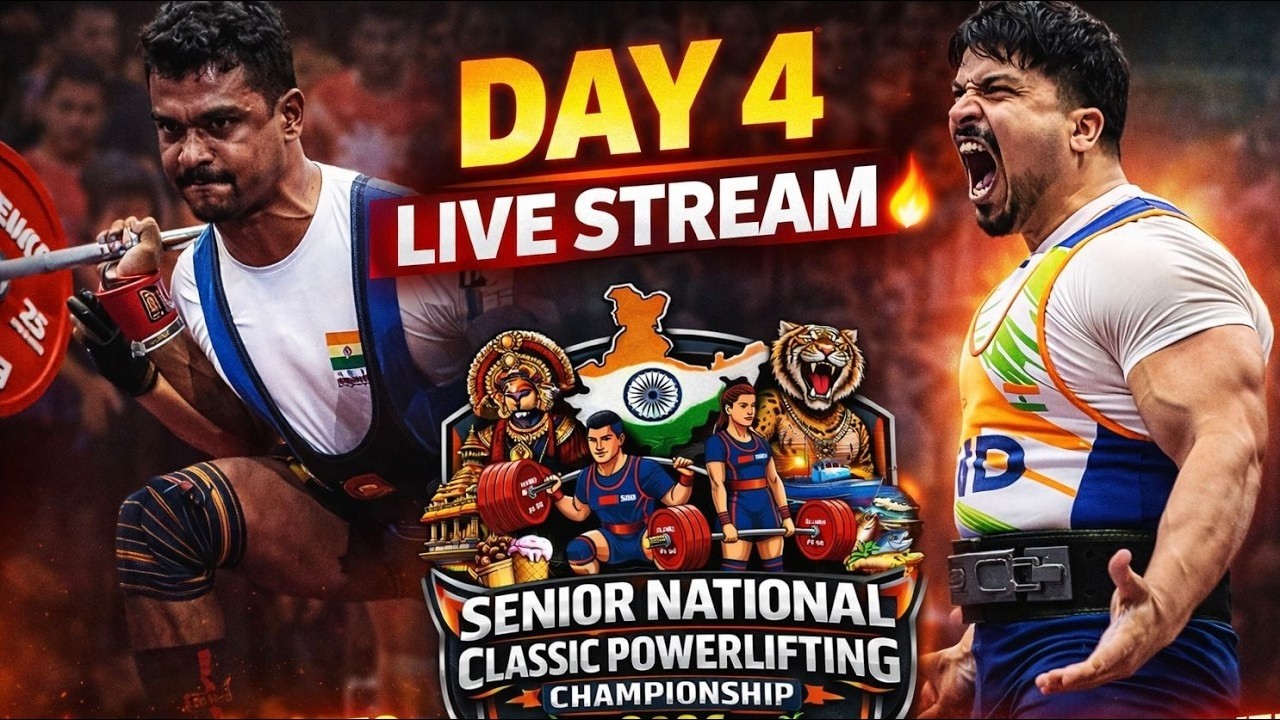 LIVE 🔴 Singha 105kg DEBUT 🇮🇳 | Senior Nationals 2026 |
