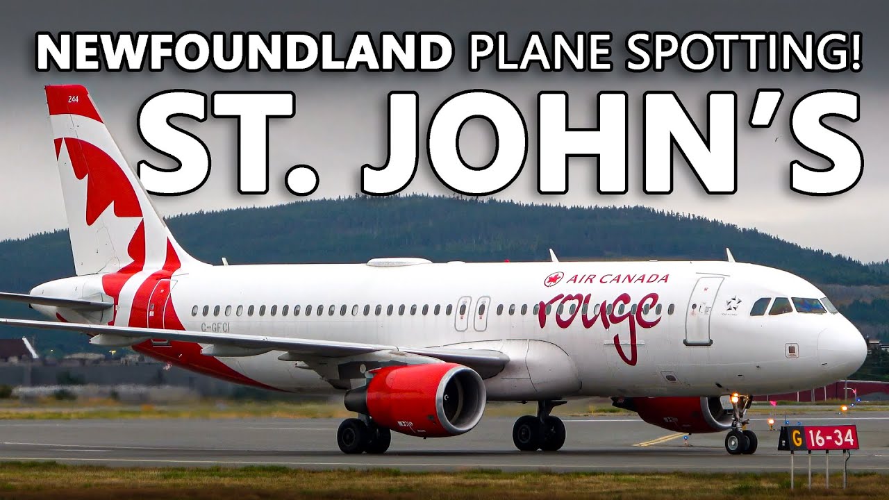 NEWFOUNDLAND PLANE SPOTTING! St. John's International Airport (YYT)