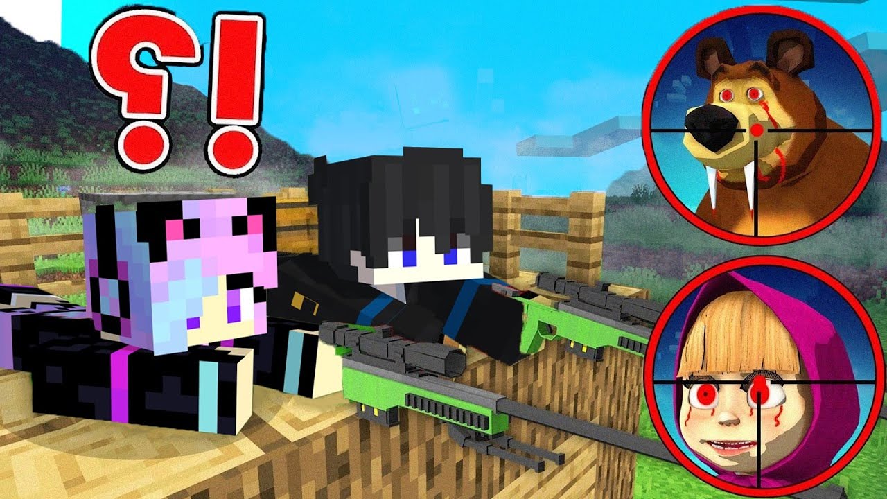 We Became FBI and Hunt The Monsters in minecraft!!😱