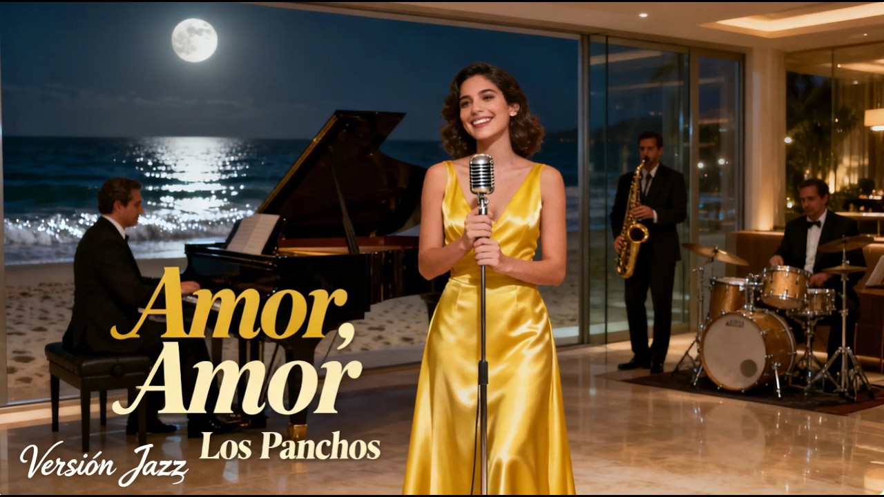 Amor, Amor – Los Panchos | Cover Bolero Jazz | Jazz Latino Romántico y Elegante