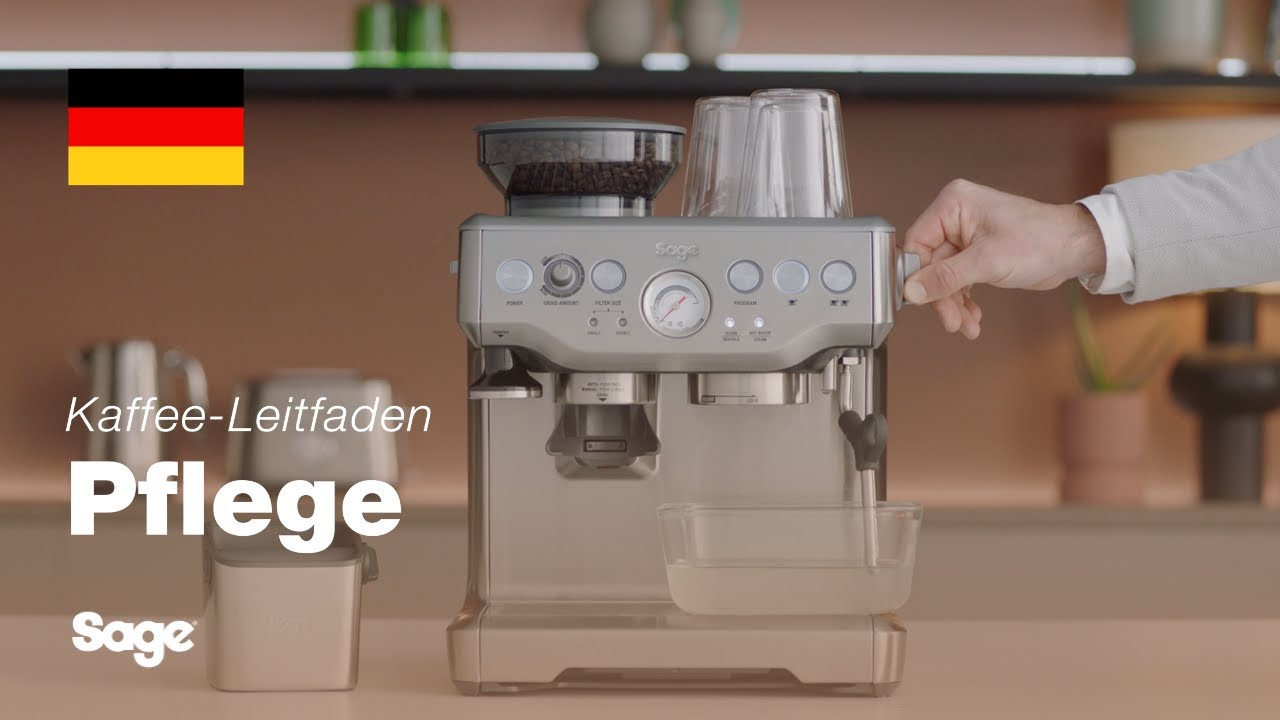The Barista Express™ | Tutorial für das Entkalken Ihrer Espressomaschine | Sage Appliances DE