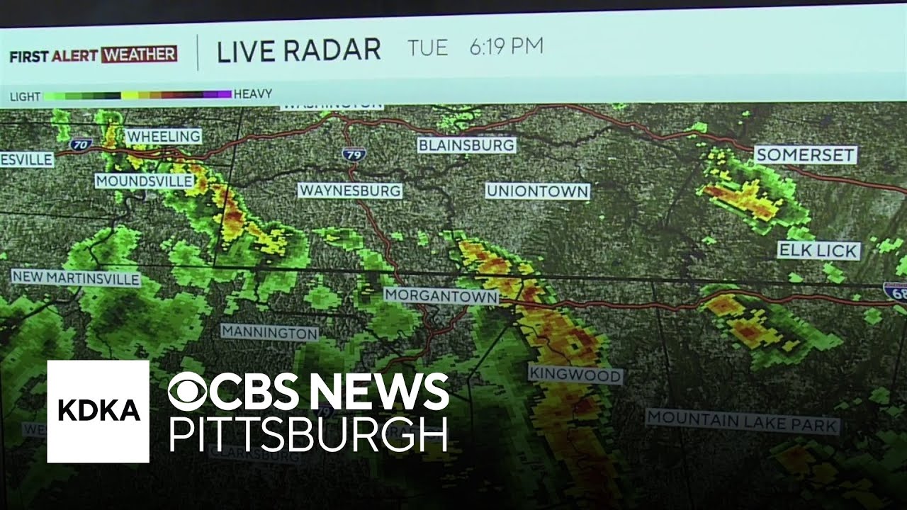 KDKA-TV Evening Forecast (6/9)