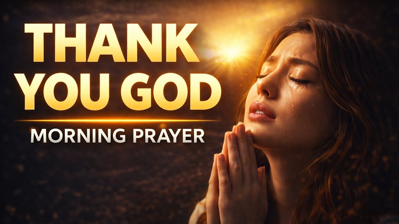 “Blessed Morning, Thank You God | Prayer of Hope & Gratitude”
