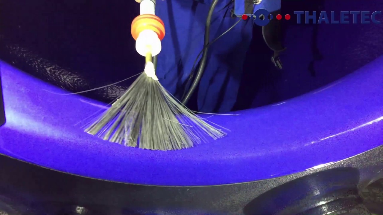 THALETEC Quality assurance - 30KV spark testing
