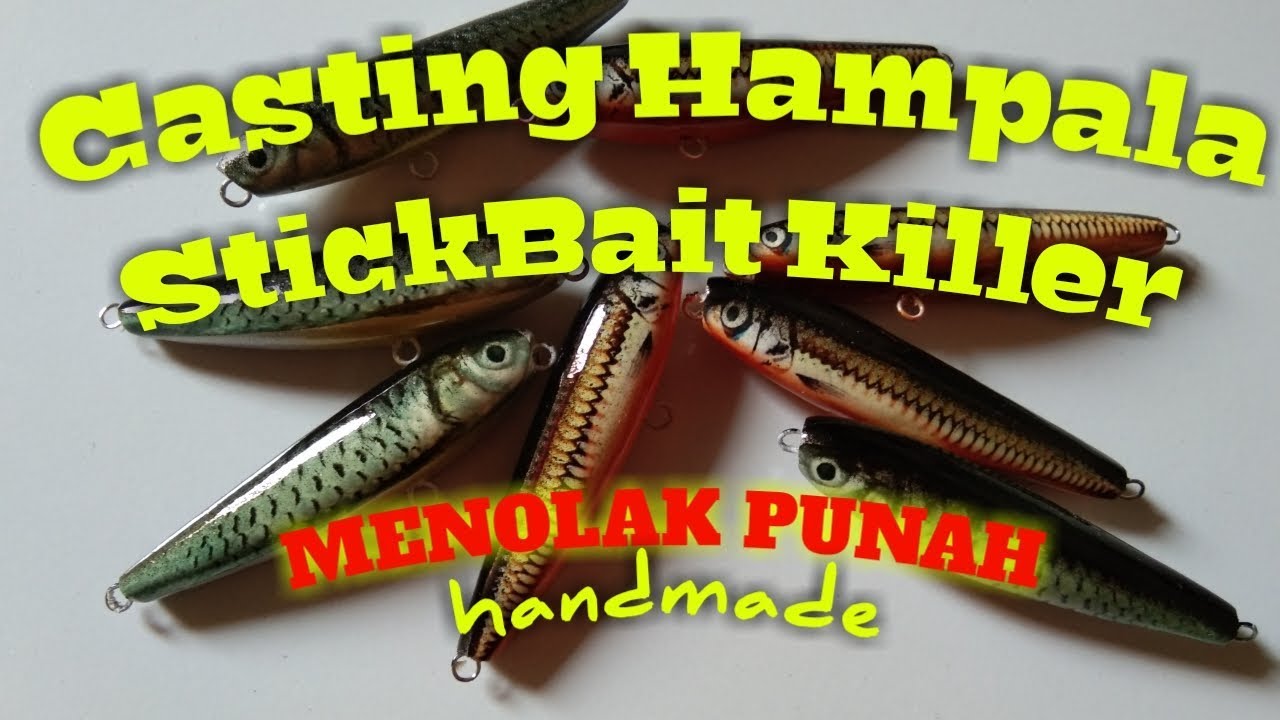 Casting Hamapala jogja, lure killer mirip ikan asli
