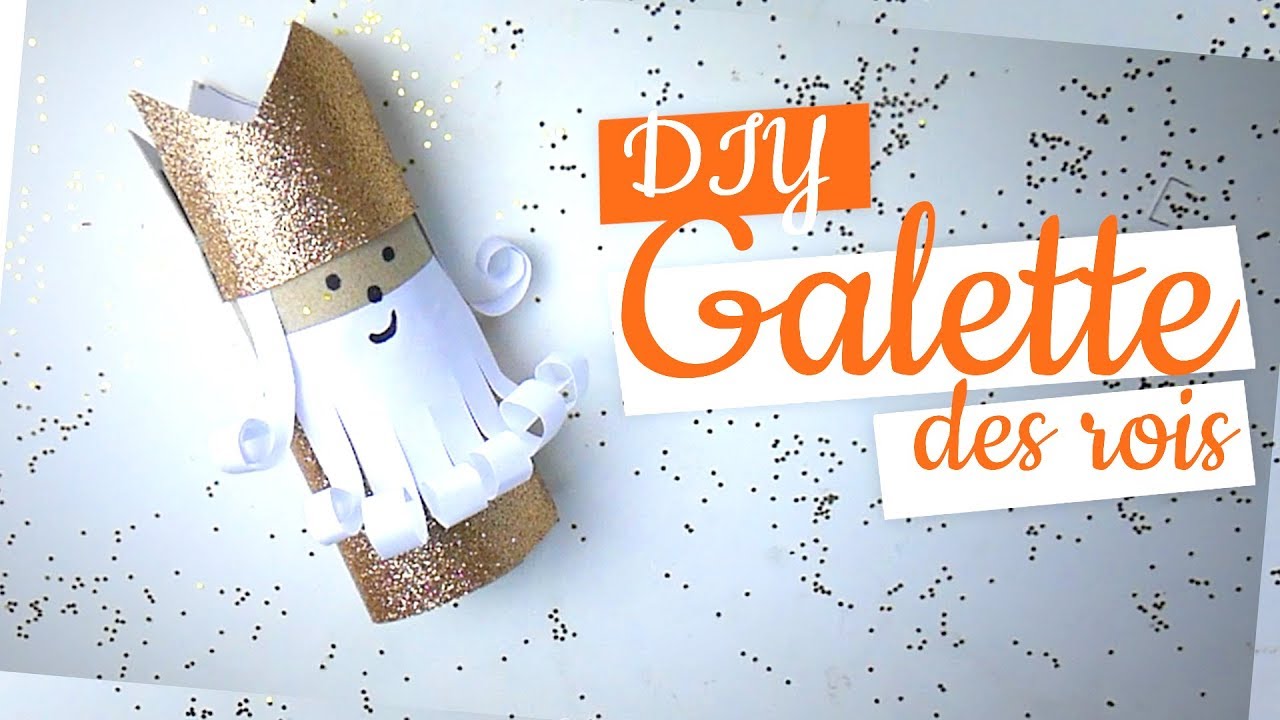 activité manuelle galette des rois : roi diy
