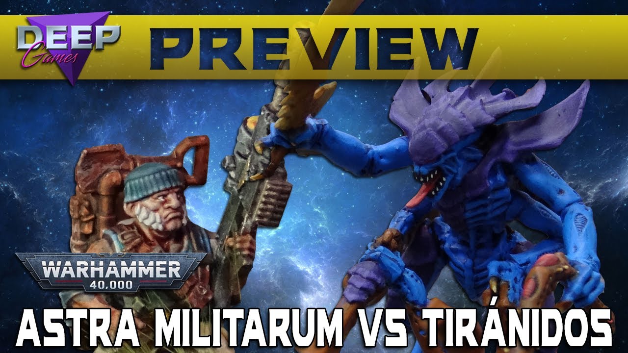 ASTRA MILITARUM vs TIRÁNIDOS | Informe de Batalla Warhammer 40.000