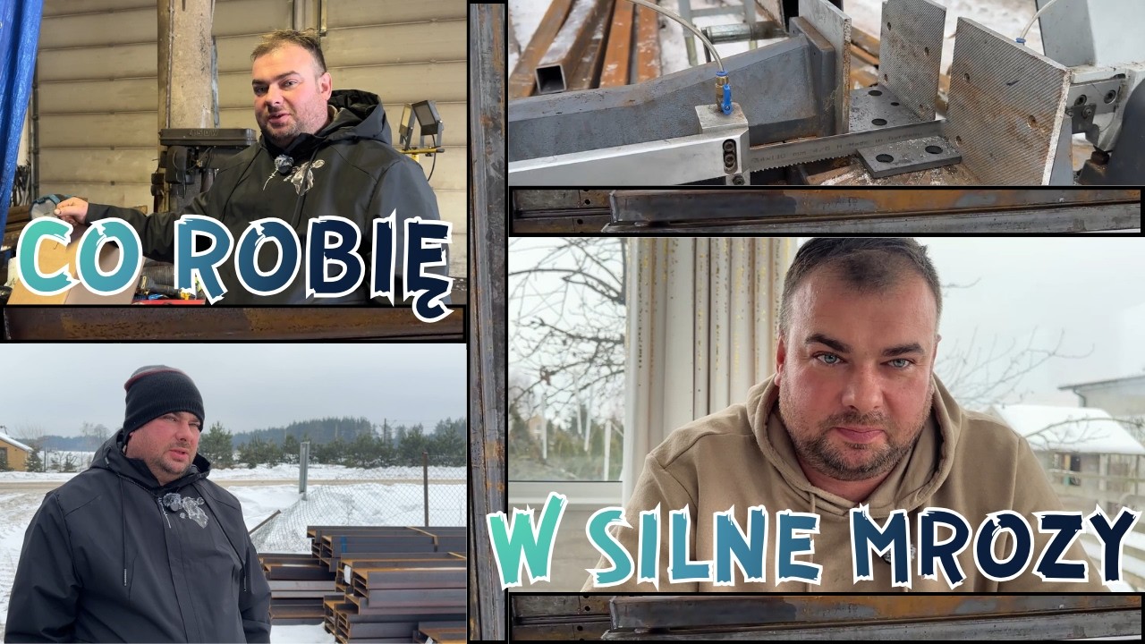 Co robimy gdy za oknem sroga zima i leży śnieg Justyna i Łukasz Ciemnoszyje Rolnicy z Podlasia