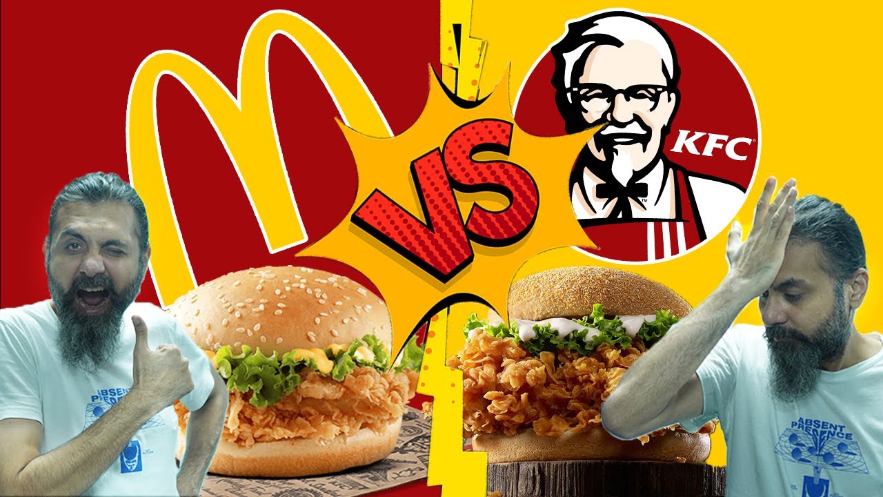 McDonalds Vs KFC | Low Category Burgers Review #foodeebaba #foodeebabafoodcritic #taliyagali