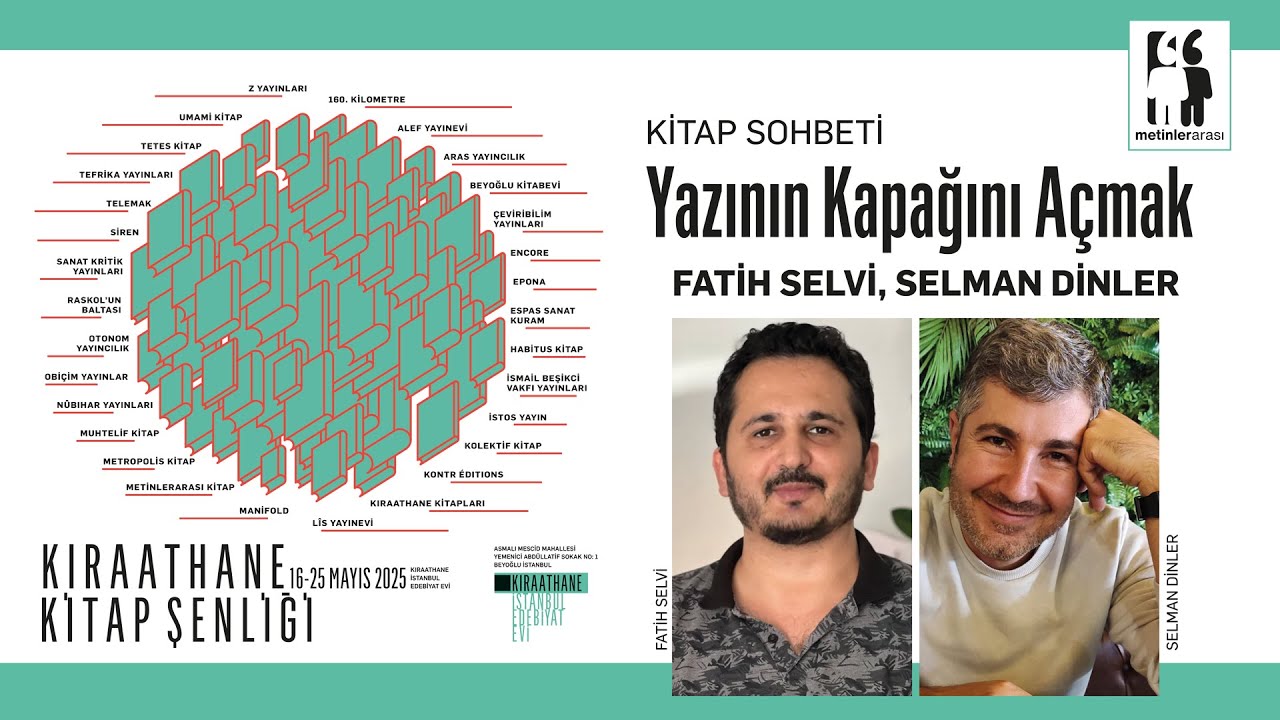 Yazının Kapağını Açmak - Fatih Selvi, Selman Dinler
