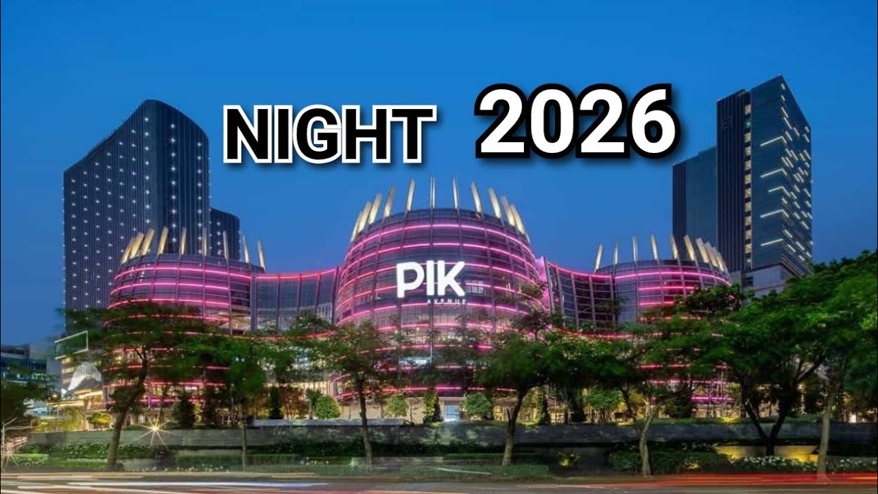 JALAN PANTAI INDAH KAPUK 1 (PIK 1) JAKARTA ⁉️ KEINDAHAN LAMPU CINA SAAT MALAM HARI 