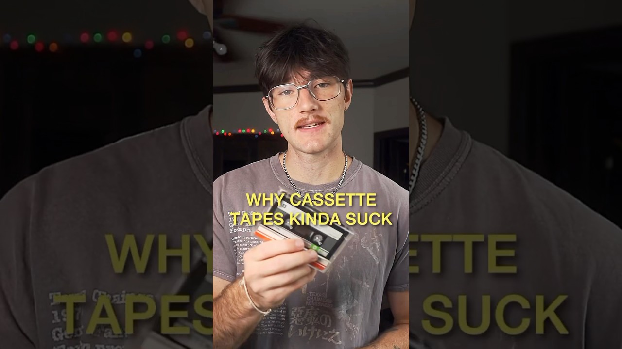Why cassettes kinda suck&hellip; #musician #indiemusician #cassettetapes #cassettes #musicmedia #musictalk