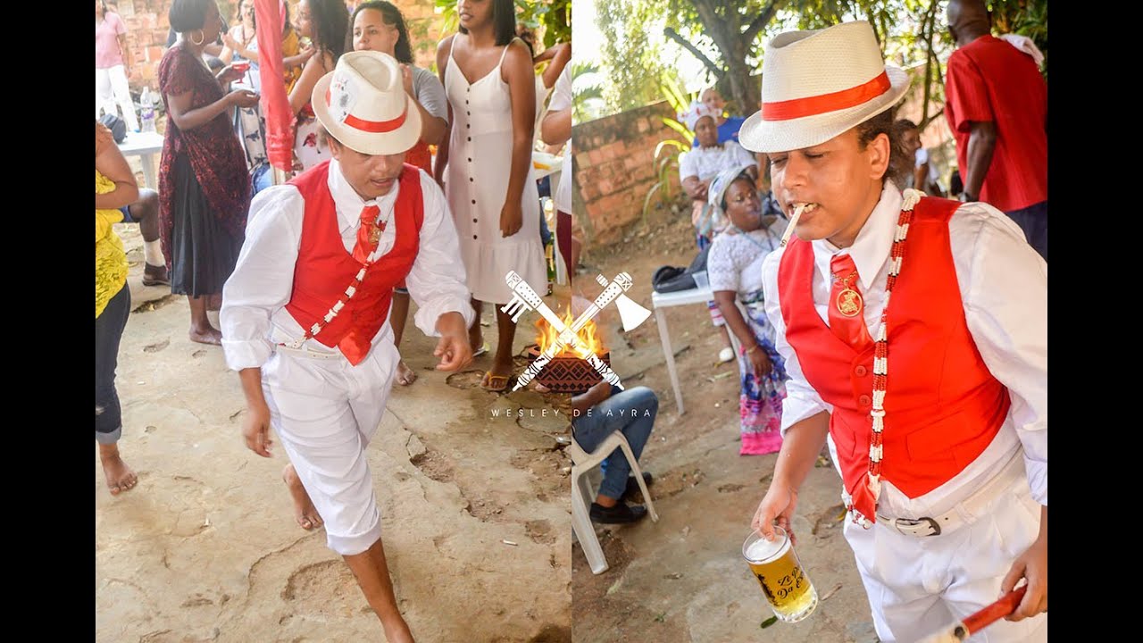 Chegada de Zé Pilintra da Estrada e Rosa Caveira