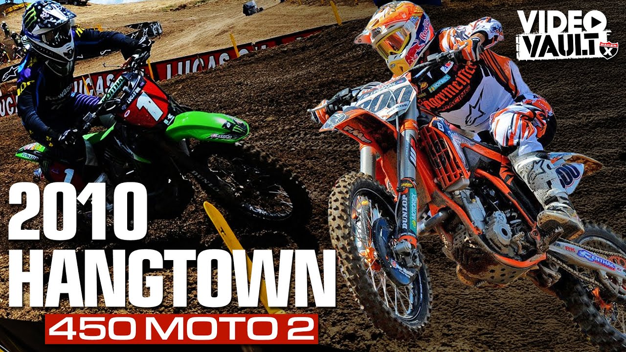 FULL MOTO! Reed versus Alessi's 350: 2010 Hangtown National Motocross 450 Moto 2