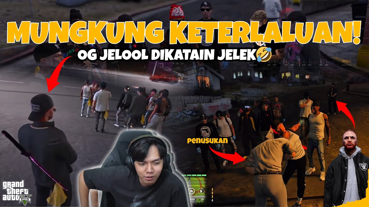 Parah.‼️ Mungkung Berani Ejek muka Jelol jelek di Depan Semua trickster #hopefully #jelol #mungkung