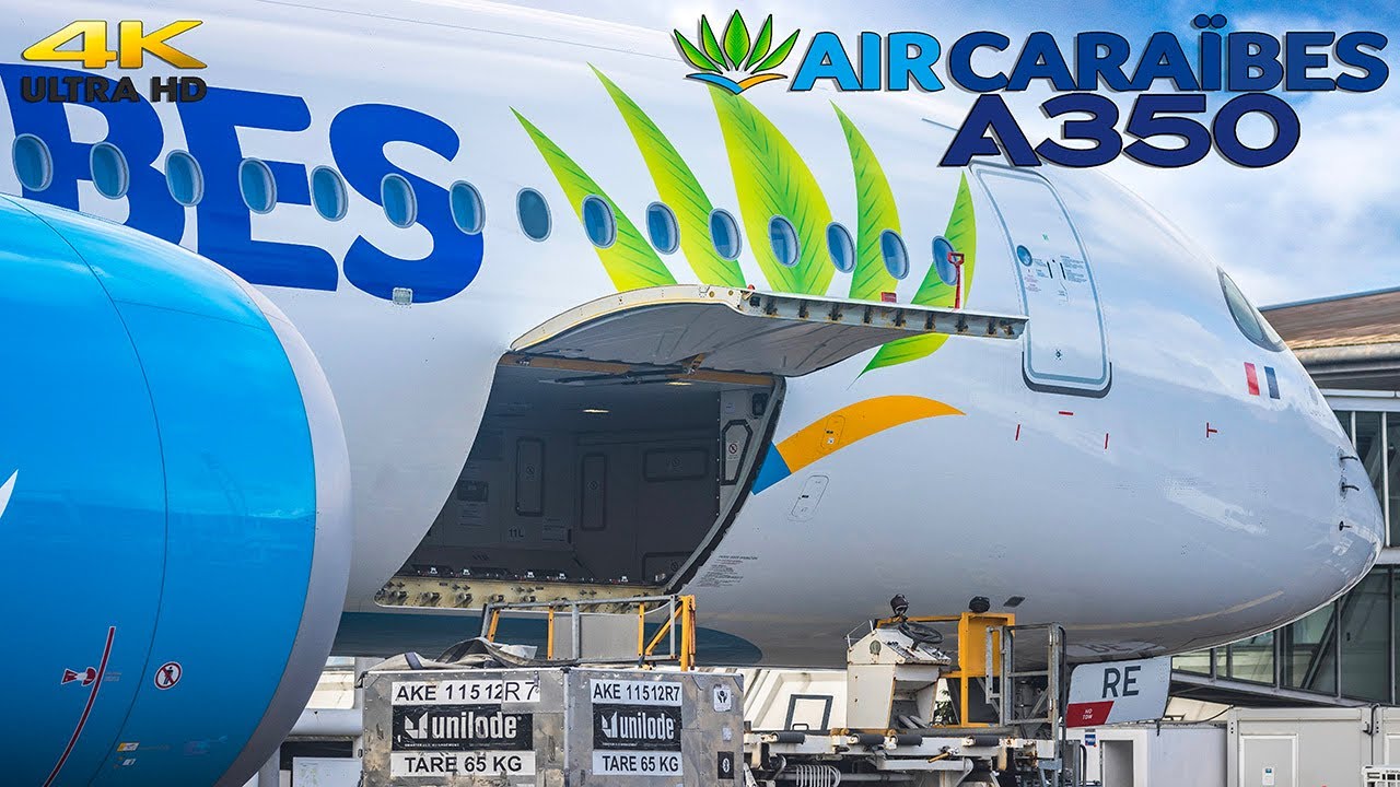 [FLIGHTREPORT] AIRCARAIBES | TX517 | F-HHAV | PARIS ORLY (ORY) ✈ LANDING [4K]