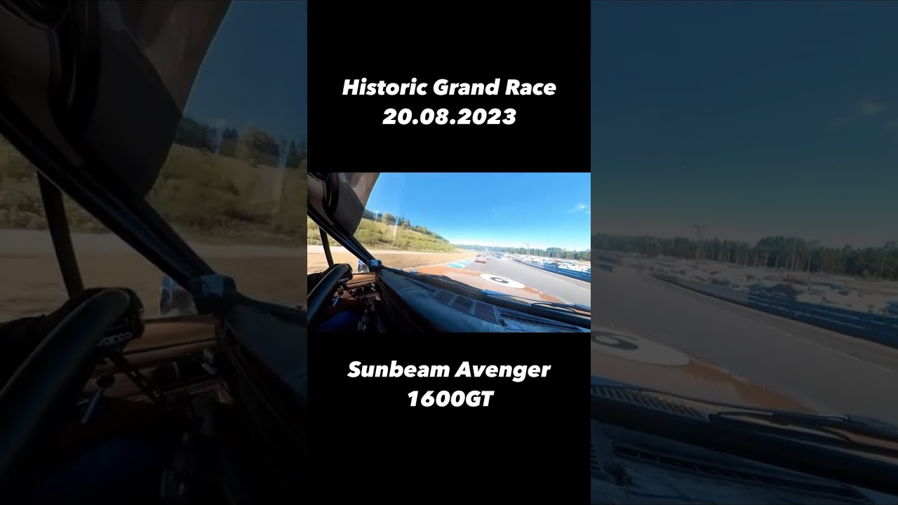 #sunbeam #sunbeamavenger #hillmanavenger #racecar #racecars #historicracing #koskinimport