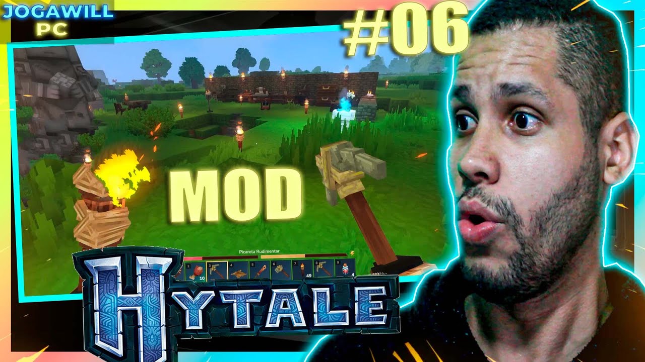 HYTALE  - INSTALEI O 1 MOD NO JOGO! DEIXEI ELE EM PORTUGUÊS E ENSINEI COMO INSTALAR! #6
