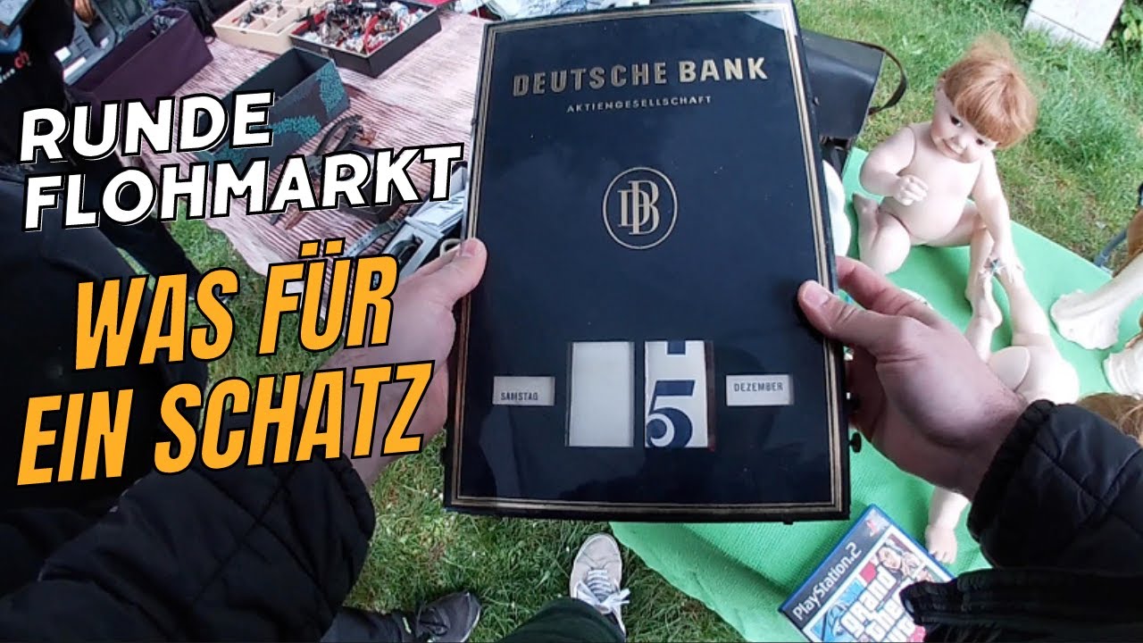 Richtigen Schatz auf den Trödel zum schnapper Preis I Live Flohmarkt Action I Reselling I Retro