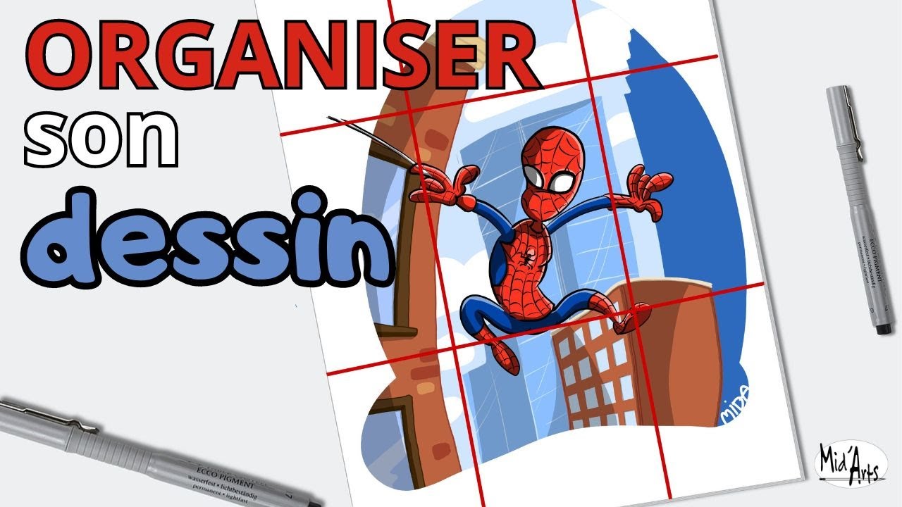 Tuto - Comment cadrer et composer un dessin ? (#1) Un astuce pour utiliser la r&egrave;gle des Tiers (2024)