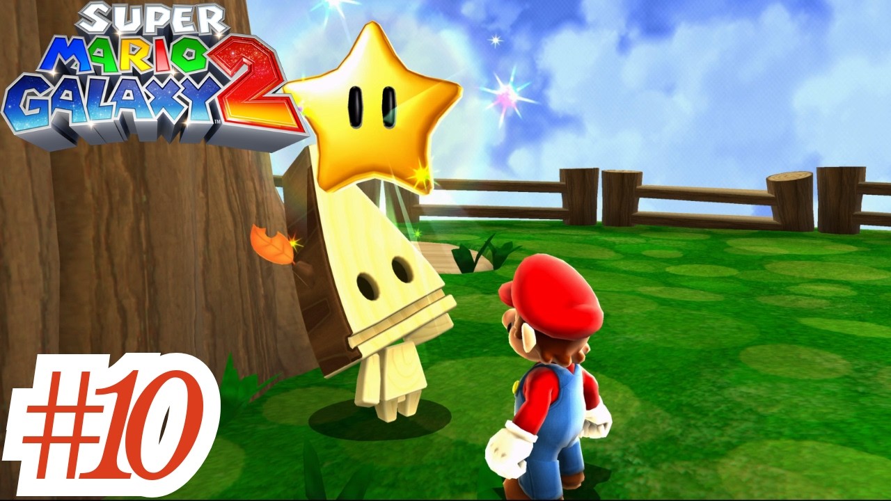 Super Mario Galaxy 2: Часть 10 - Белоснежное Облако