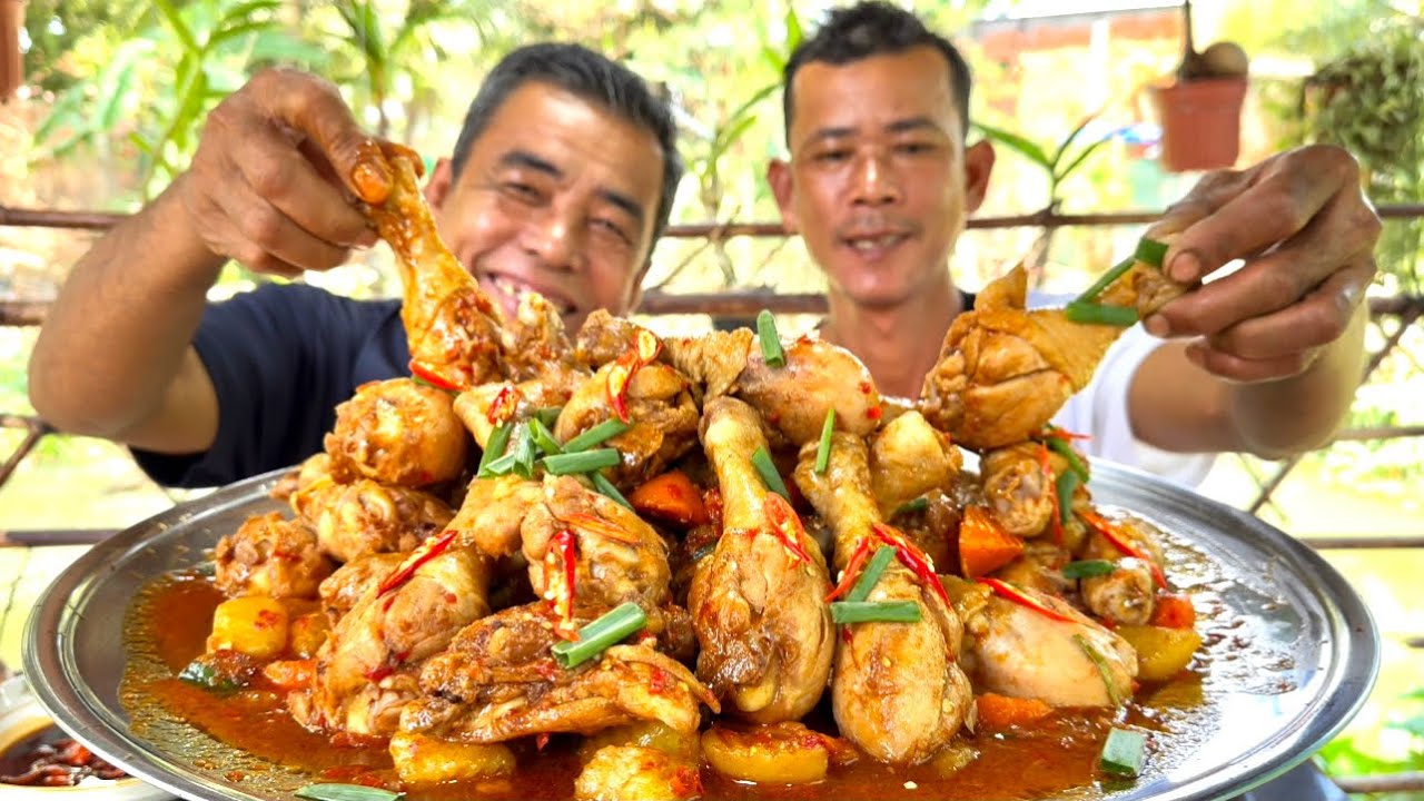 Thánh Ăn Cay 5,5 Ký Đùi Gà Om Siêu Cay Hàn Quốc, Tưởng Không Thể Hết Và Cái Kết | ATĐQ