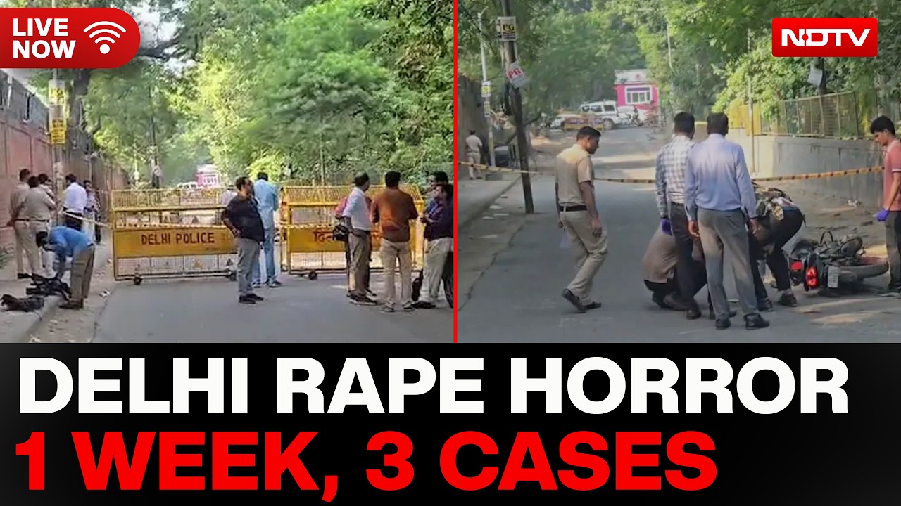 Delhi NCR LIVE News | Delhi Kalkaji Rape News | Delhi Rape Horror | Outrage Over 3 Cases In 1 Week