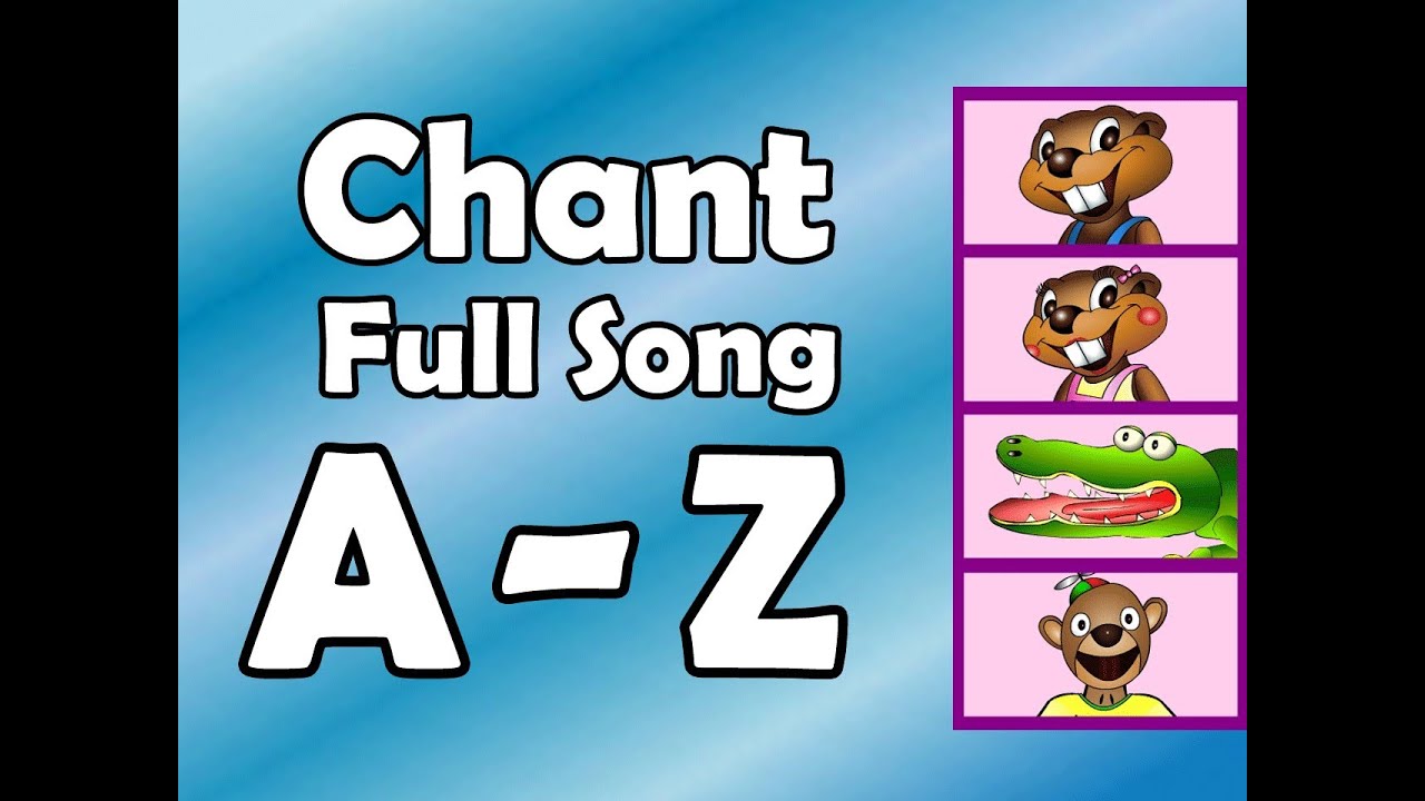Alphabet Chant - FULL SONG - Preschool Kindergarten Video