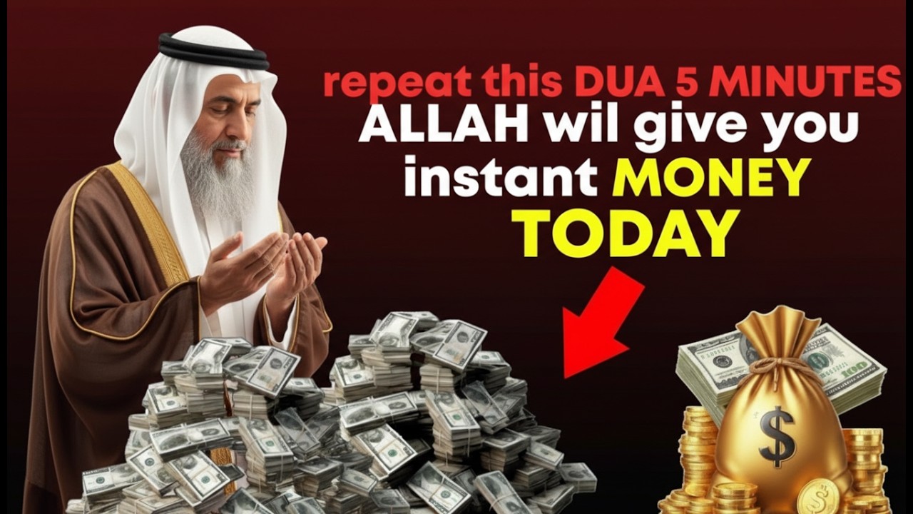 🔴 THE SECRET DUA FOR RICHES ❗ Multiply Your Wealth and Blessings In A Short Time ᴴᴰ