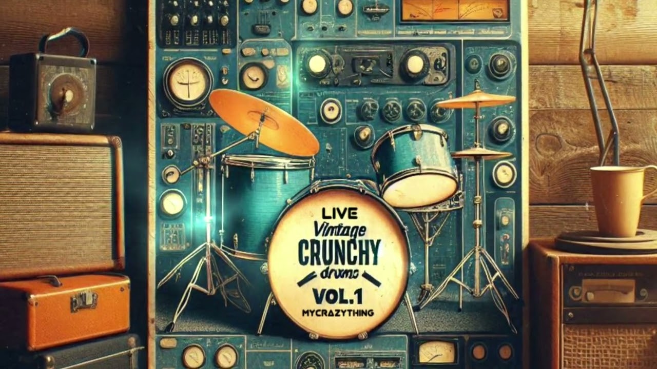 Live Crunchy Drums &ndash; Lo-Fi & Hip Hop Sample Pack