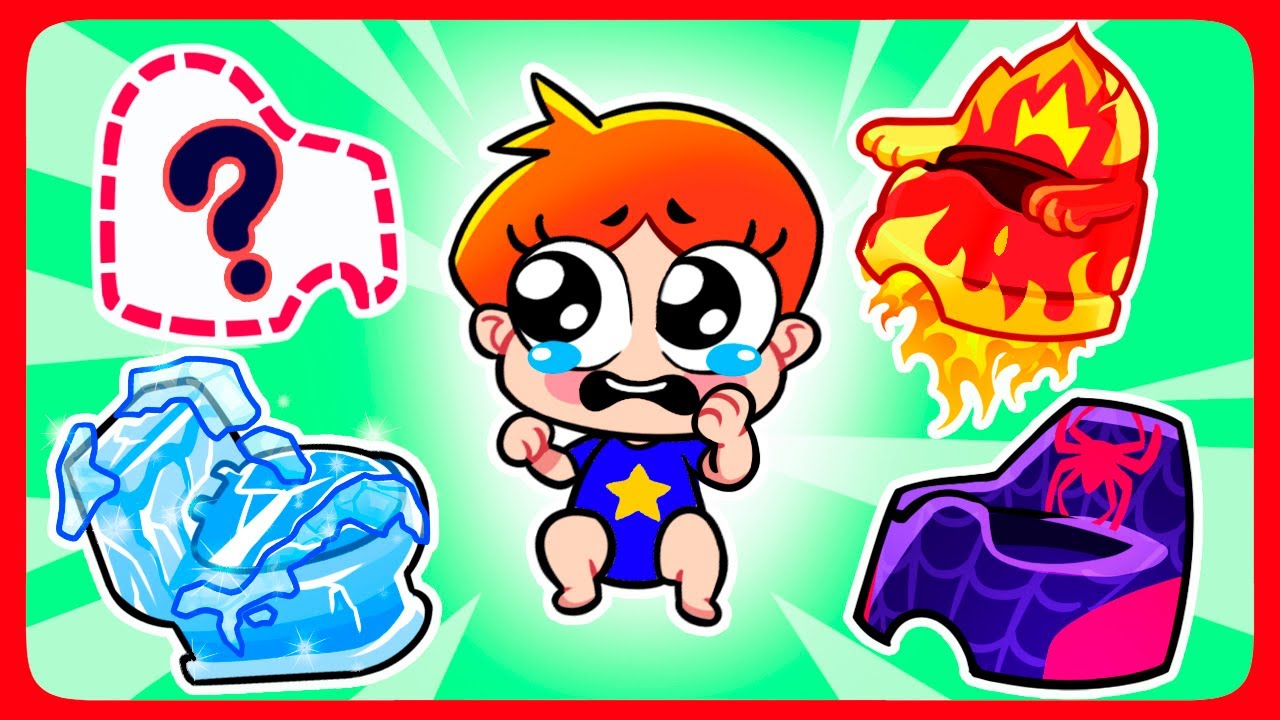 Where is my Potty? 🚽😭 Safety rules in the Pool 🦺 Funny English for Kids