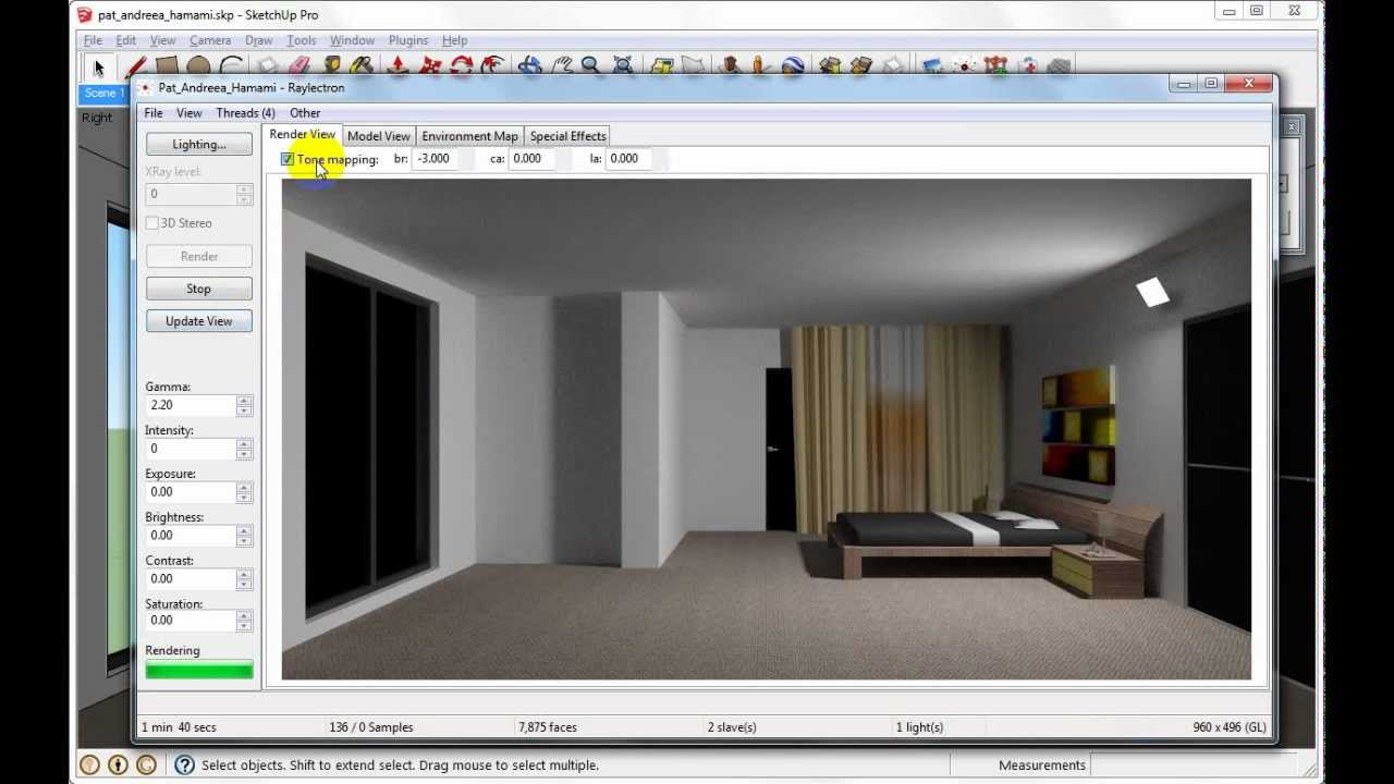 Raylectron: How do I create an artificial light?