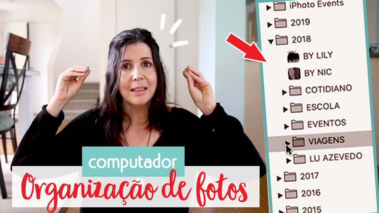 Como organizo fotos e vídeos da família no computador • Lu Azevedo