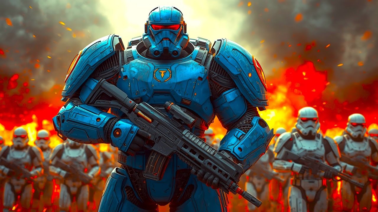 Что если космодесантник попал в Star Wars?