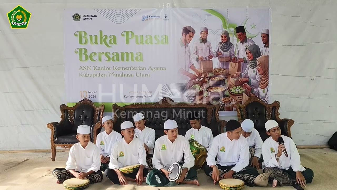 🌙✨ Hangatnya Kebersamaan di Buka Puasa Bersama ASN Kemenag Minahasa Utara