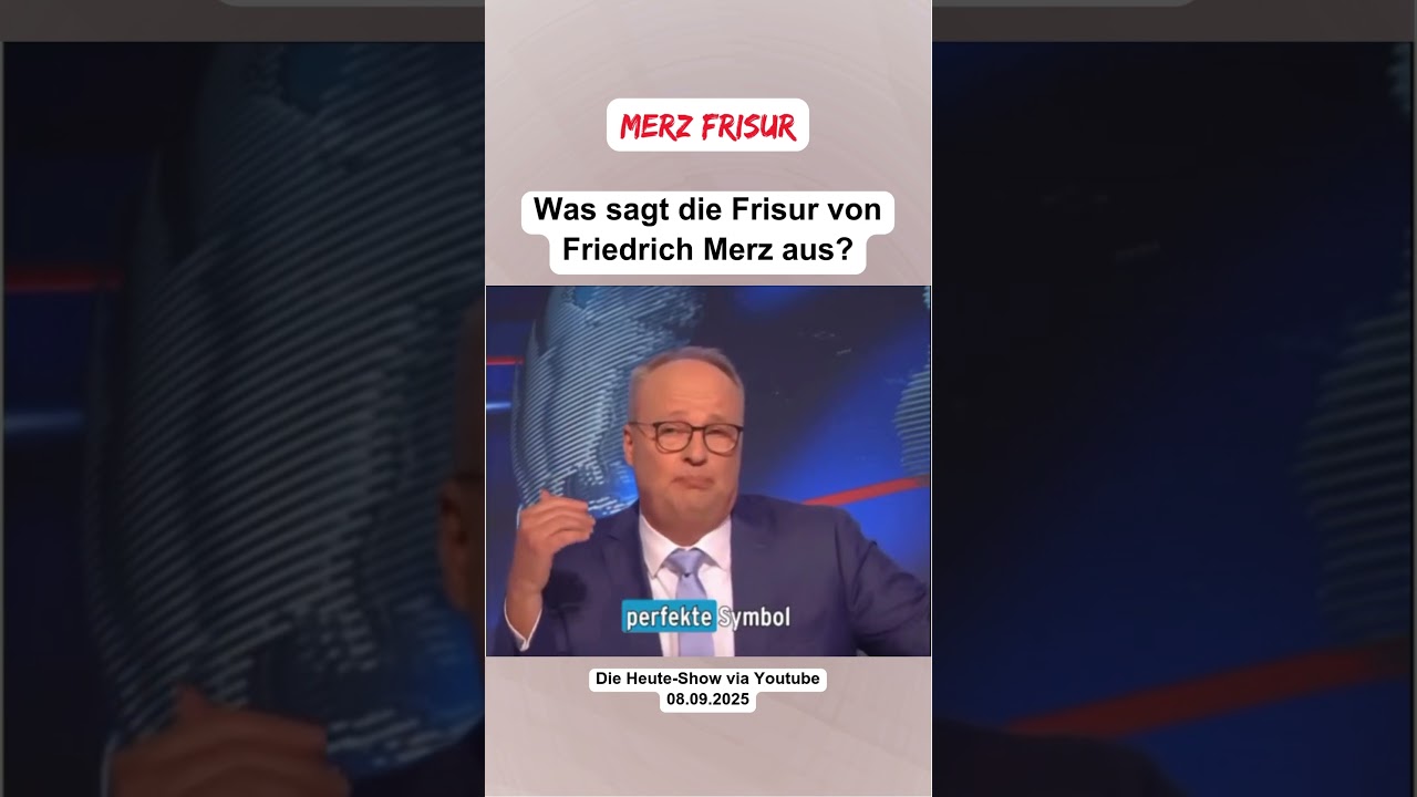 Was sagt die Frisur von Friedrich Merz aus? 