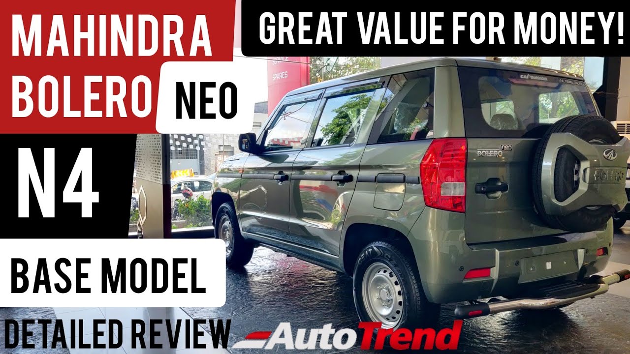 Mahindra Bolero Neo N4 | Base model detailed review | Solid value for money SUV?