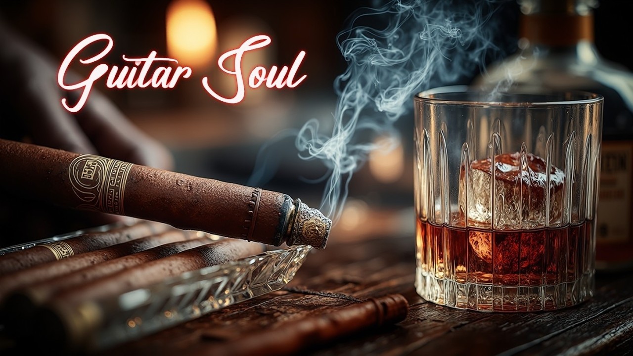 Whiskey Lounge Music | Медленный блюз для релакса & Глубокие инстр. гитарные вайбы ~~~
