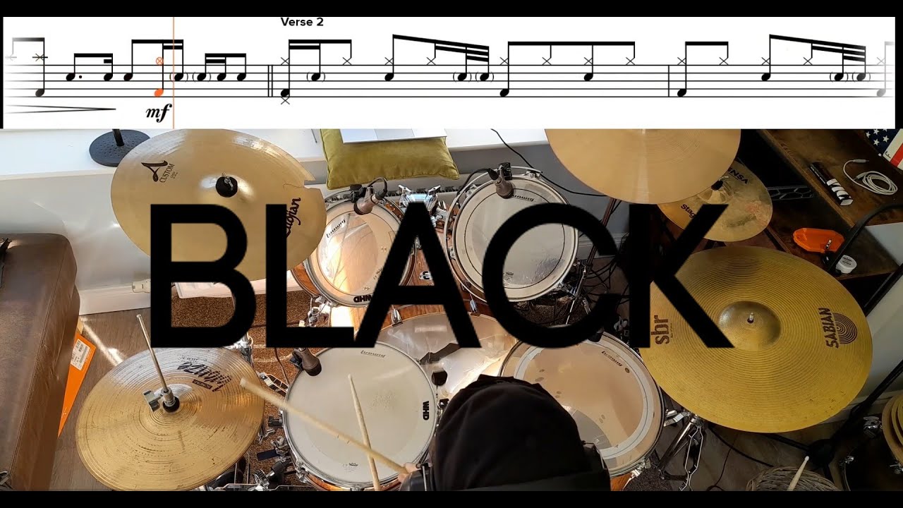 Pearl Jam - Black - Drum Cover With TABS