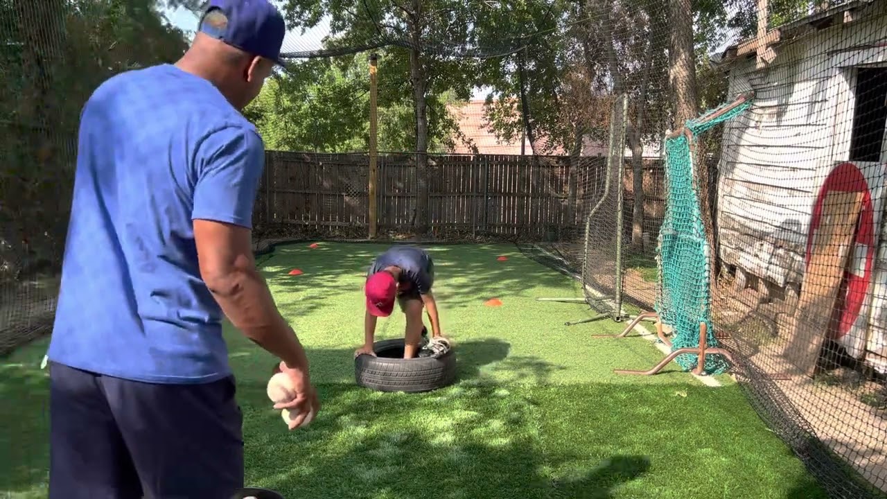 Excelente drill para outfield muy bueno míralo.