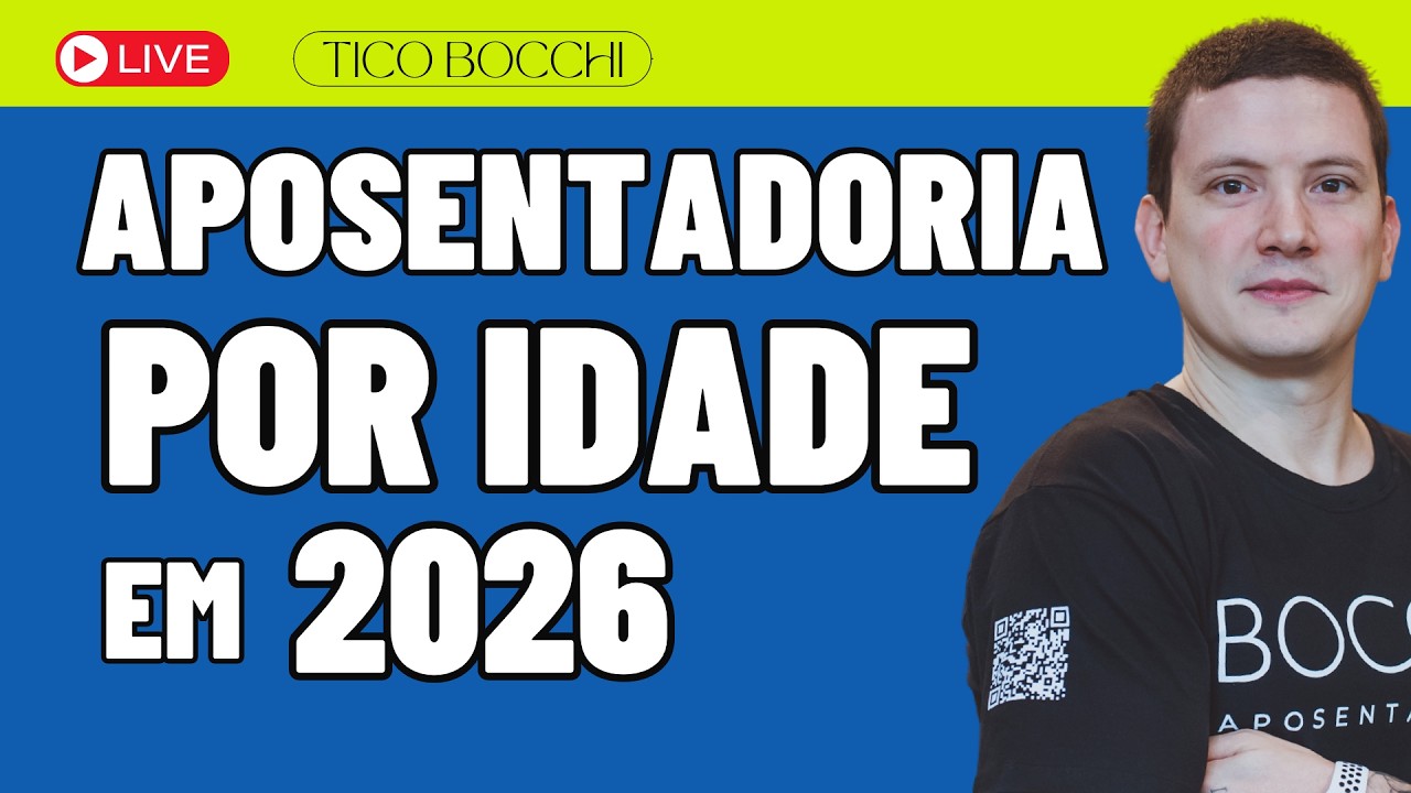 Aposentadoria por Idade 2026: Confira os novos requisitos e o tempo mínimo.