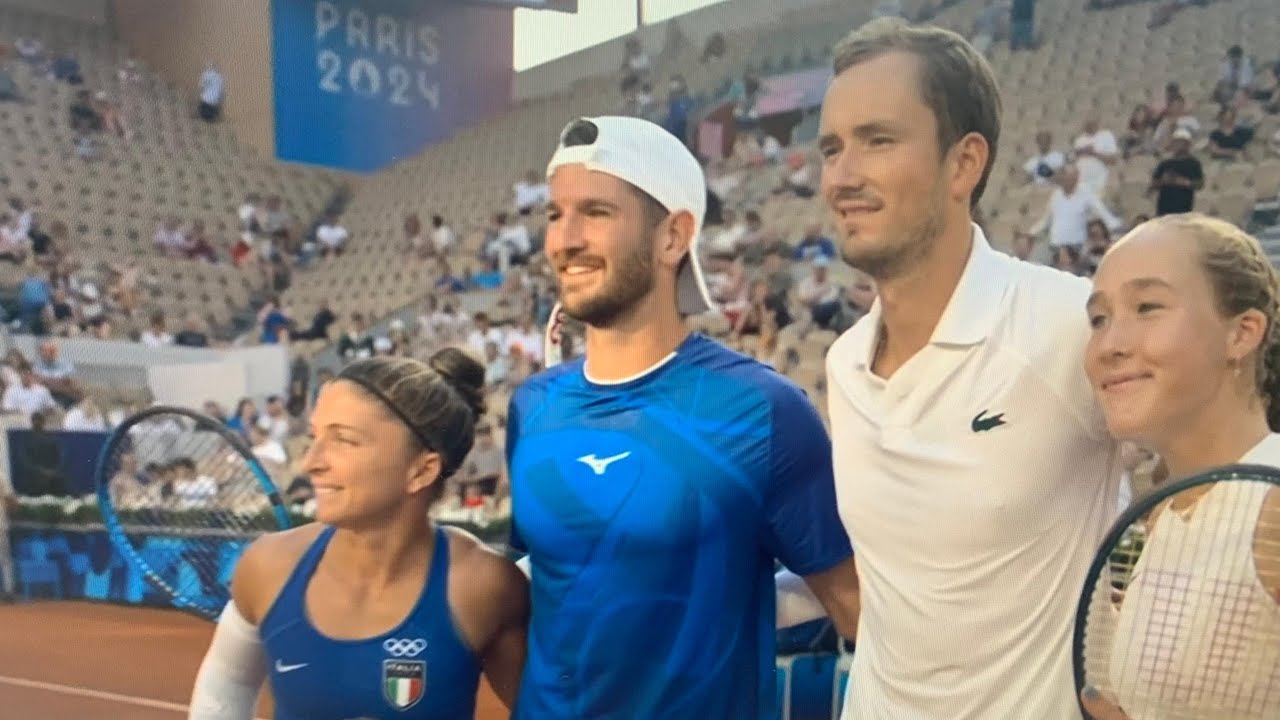 The Day Medvedev was unable to return Sara Errani's Serve