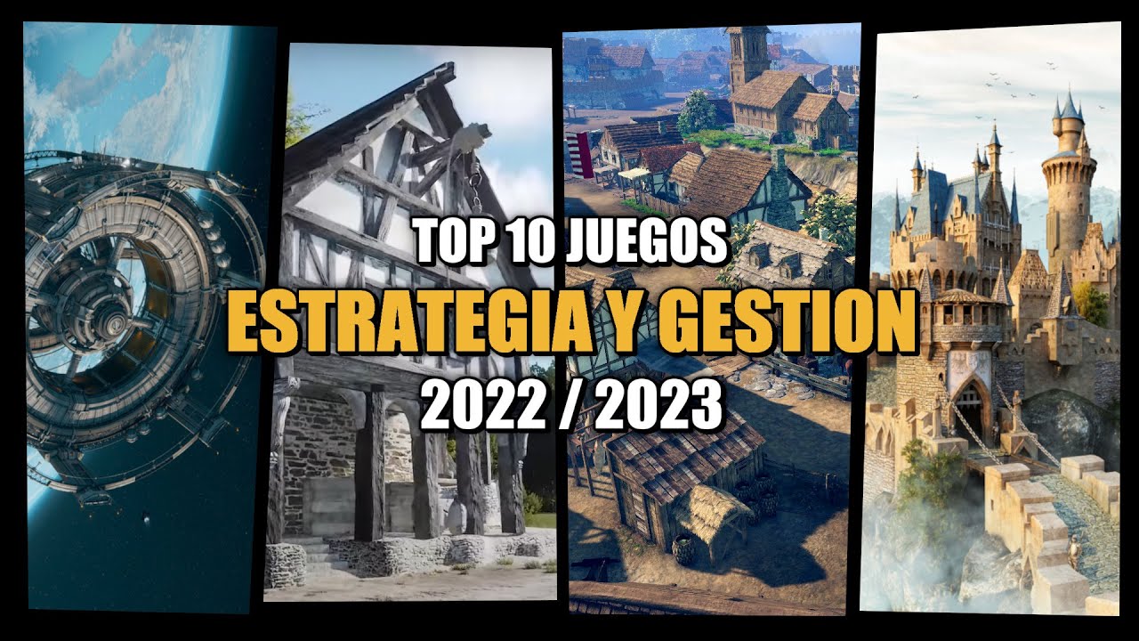 TOP 10 - Mejores JUEGOS de ESTRATEGIA y GESTIÓN 2022/2023